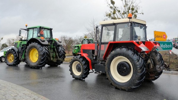 Tczew - Kolejny protest rolników przyniesie utrudnienia w ruchu