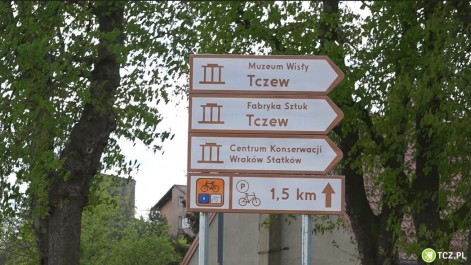 Tczew - Wiślana Trasa Rowerowa oznakowana