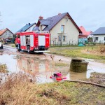 Tczew - Powiat tczewski. 24 strażackie interwencje po obfitych opadach deszczu