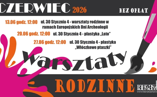 Tczew - Warsztaty rodzinne w Fabryce Sztuk