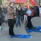 Tczew - Antyimigracyjny protest środowisk prawicowych