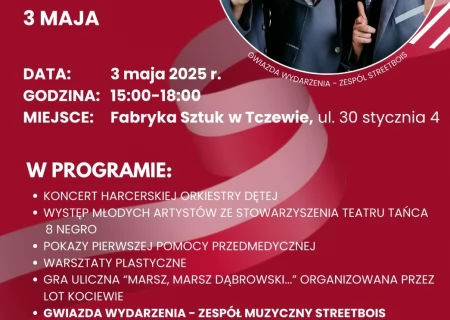 Tczew - Obchody 234. rocznicy uchwalenia Konstytucji 3 Maja