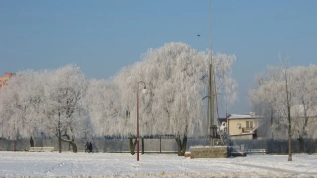 Tczew - Zima na Al. Zwycięstwa