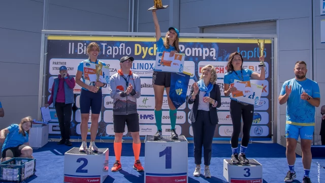 Tczew - Bieg Tapflo - Dycha z pompą. Ponad 200 biegaczy na mecie