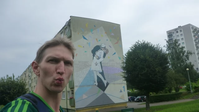 Tczew - Jonny Blair. Irlandzki bloger zachwycił się Tczewem