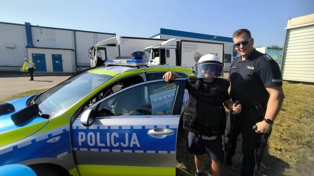 Tczew - Dzielnicowi na festynach rodzinnych