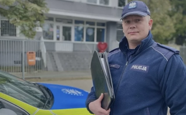 Tczew - Dzielnicowy rozpoznał poszukiwanego podczas obchodu rejonu