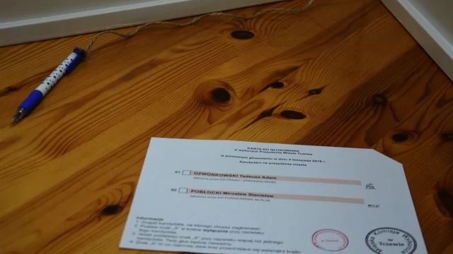 Tczew - Kto prezydentem Tczewa? W 16 obwodach wygrywa Pobłocki