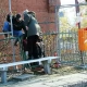 Tczew - Na skróty, przez tory - mieszkańcy sami sobie zorganizowali tymczasowe przejście przez tory