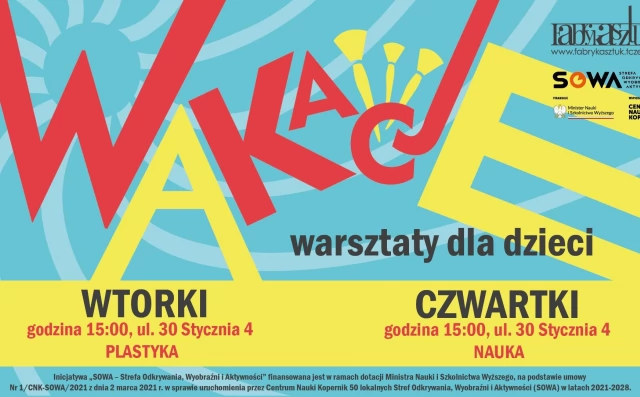 Tczew - Warsztaty w Fabryce Sztuk