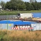 Tczew - Wodny plac zabaw - postęp prac budowlanych i przewidywany termin otwarcia