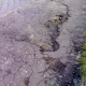 Tczew - Dziury w chodnikach