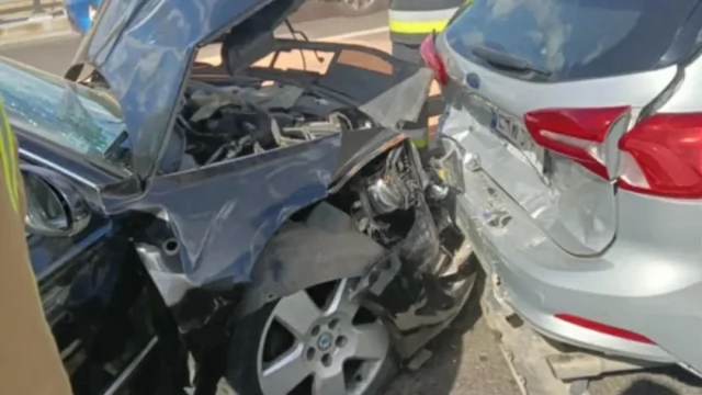 Tczew - Trzy auta zderzyły się na A1