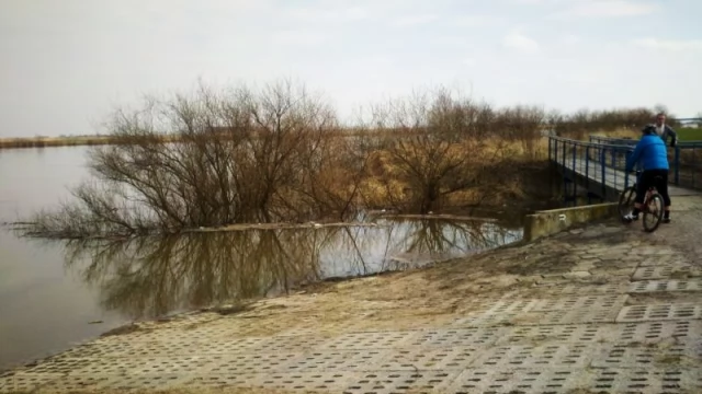 Tczew - Wisła osiągnęła stan ostrzegawczy