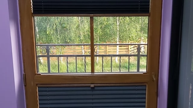 Tczew - Sprzedam używ żaluzje plisowane na drzwi balkonowe