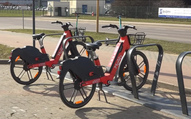 Tczew - MEVO z pełną flotą, jedna stacja w nowej lokalizacji