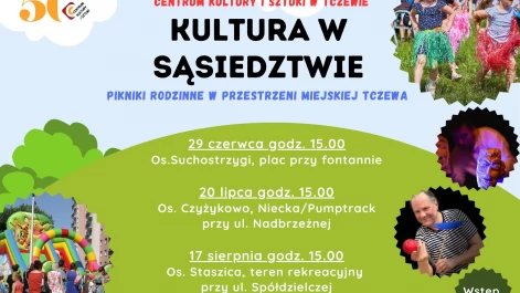 Tczew - Kultura w sąsiedztwie, czyli pikniki rodzinne w przestrzeni miejskiej Tczewa
