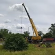 Tczew - Montują bramownice. Są utrudnienia w ruchu