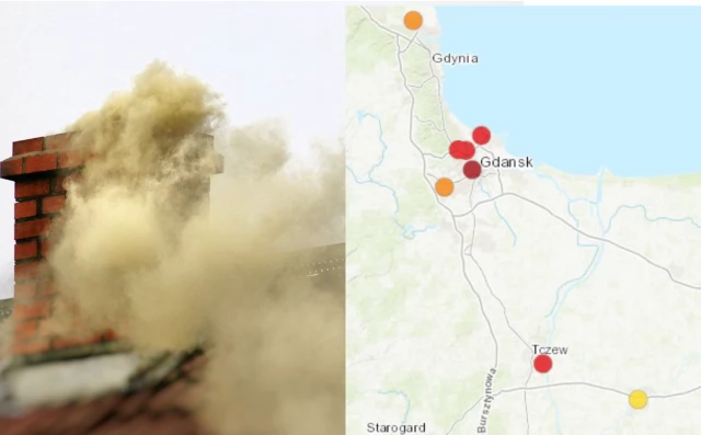 Tczew - Zły stan powietrza na Pomorzu. Unikajcie wieczornych spacerów!