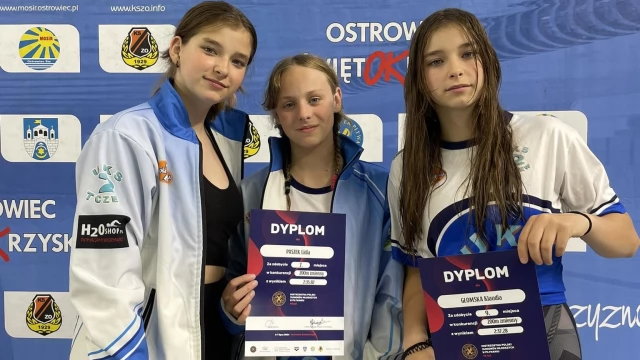 Tczew - Bardzo dobry występ pływaków na Mistrzostwach Polski w Ostrowcu Swiętokrzyskim