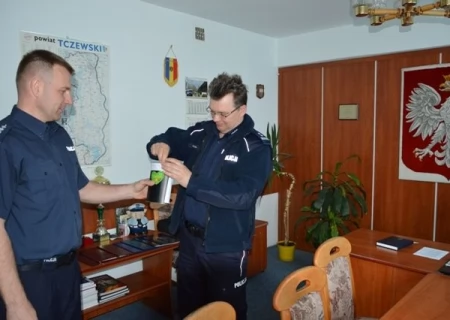 Tczew - Ogrody Nadziei. Policjanci wspierali chorych