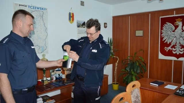 Tczew - Ogrody Nadziei. Policjanci wspierali chorych