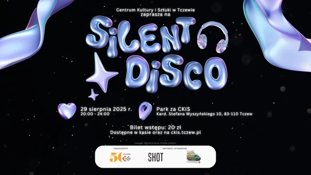 Tczew - Silent Disco w Tczewie - taneczne pożegnanie lata w słuchawkach!