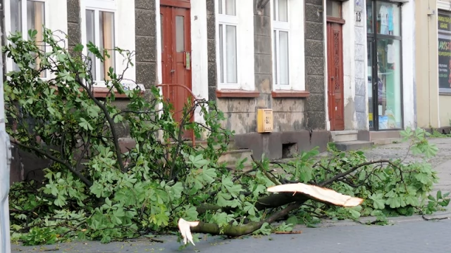 Tczew - Przez Tczew przeszła nawałnica. Kolejne doniesienia o jej skutkach