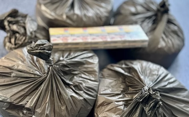 Tczew - Nielegalny tytoń zabezpieczony przez tczewskich policjantów