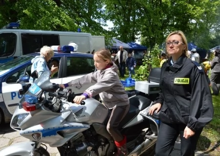 Tczew - Ogrody Nadziei. Policjanci wspierali chorych