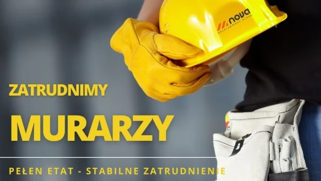Tczew - Zatrudni murarza