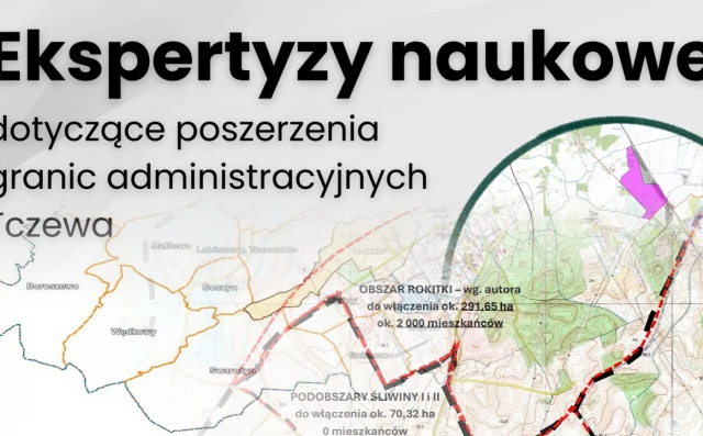 Tczew - Ekspertyzy naukowe dot. zmian granic miasta dostępne on-line