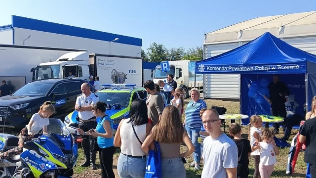 Tczew - Dzielnicowi na festynach rodzinnych