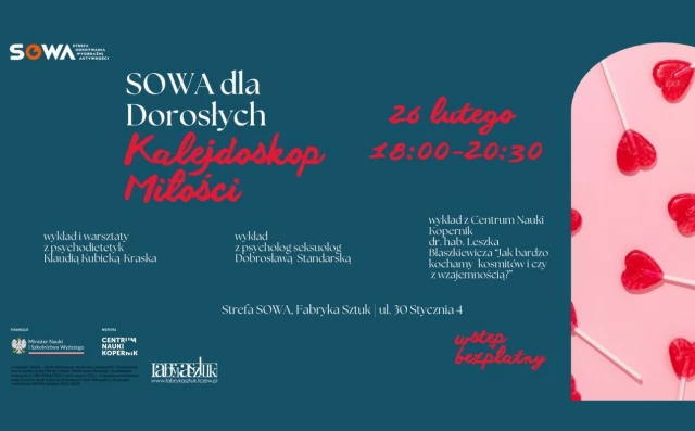 Tczew - SPOTKANIE DLA DOROSŁYCH: Kalejdoskop miłości