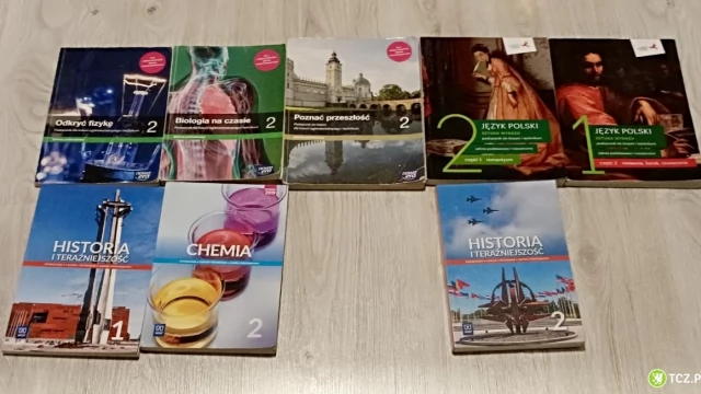 Tczew - Podręczniki liceum technikum klasa 1i 2