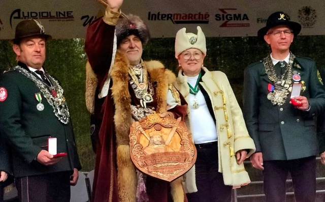 Tczew - Piotr Czapiewski Królem Zjednoczenia Kurkowych Bractw Strzeleckich