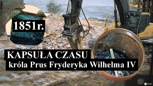 Tczew - Kapsuła czasu króla Prus Fryderyka Wilhelma IV - reportaż Mateusza Dziąby