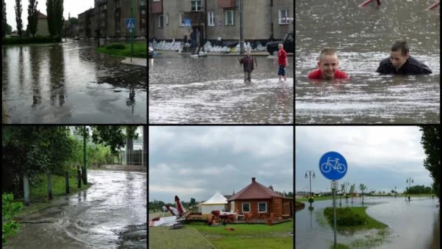 Tczew - Przez Tczew przeszła nawałnica. Kolejne doniesienia o jej skutkach