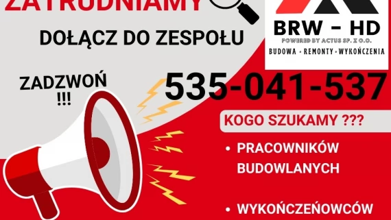 Tczew - ZATRUDNIĘ PRACOWNIKA BUDOWLANEGO / WYKOŃCZENIOWCA