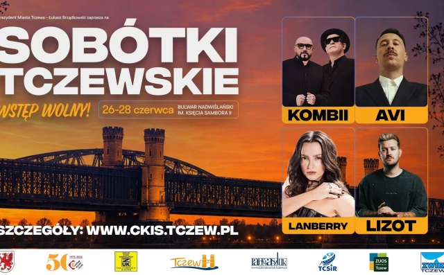 Tczew - Sobótki Tczewskie 2026 - trzy dni muzyki, atrakcji i wspólnej zabawy