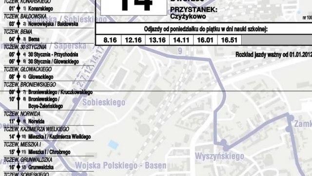 Tczew - Zobacz, według jakiego rozkładu pojadą autobusy Meteora. Jakie zmiany?
