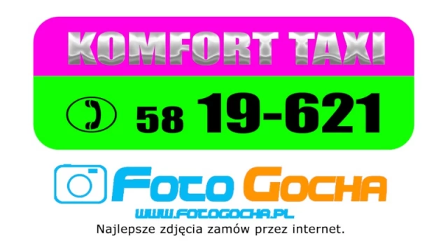 Tczew - KOMFORT TAXI tel. 19-621