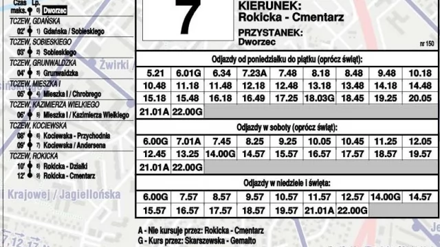 Tczew - Zobacz, według jakiego rozkładu pojadą autobusy Meteora. Jakie zmiany?