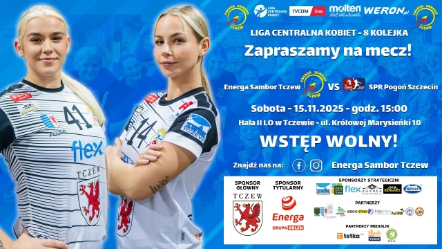 Tczew - Energa Sambor podejmie szczecińską Pogoń