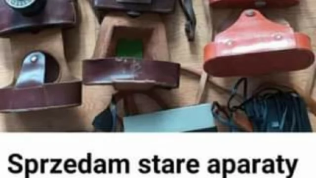 Tczew - Sprzedam stare aparaty fotograficzne