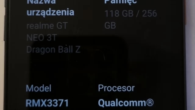 Tczew - RELAME GT NEO3T DRAGON BALL Z