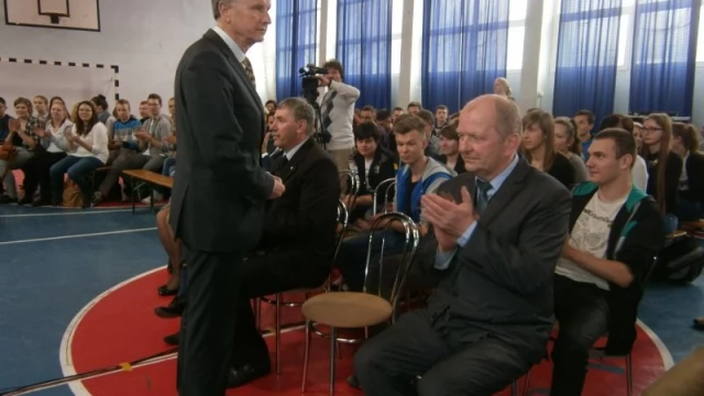 Tczew - Grzegorz Kołodko odwiedził tczewski "ekonomik"