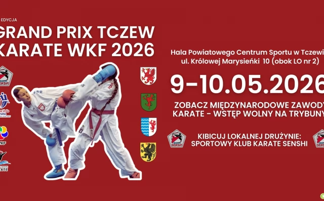 Tczew - Tczew ponownie stanie się areną międzynarodowych zmagań karate
