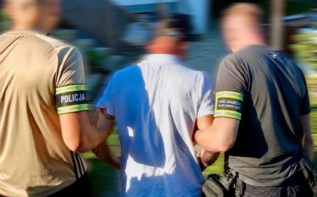 Tczew - Niepożądany w kraju obywatel Mołdawii zatrzymany przez kryminalnych i funkcjonariuszy SG