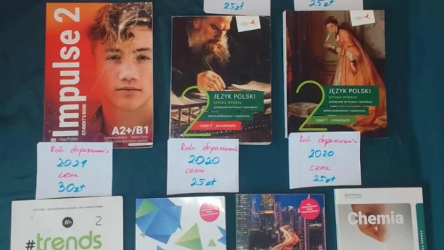 Tczew - Sprzedam podreczniki do1i2 klasy liceum, technikum